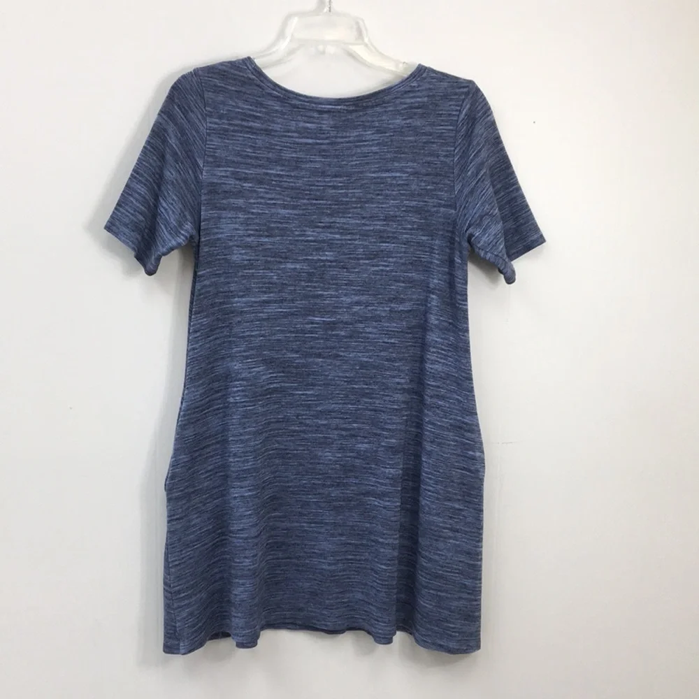 Fleur Bleue Women's Short Sleeve Tunic Tee Dress Size M EXCELLENT Condition
